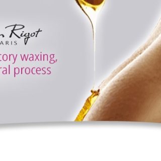 Waxing: Hot wax dripping onto body part.
